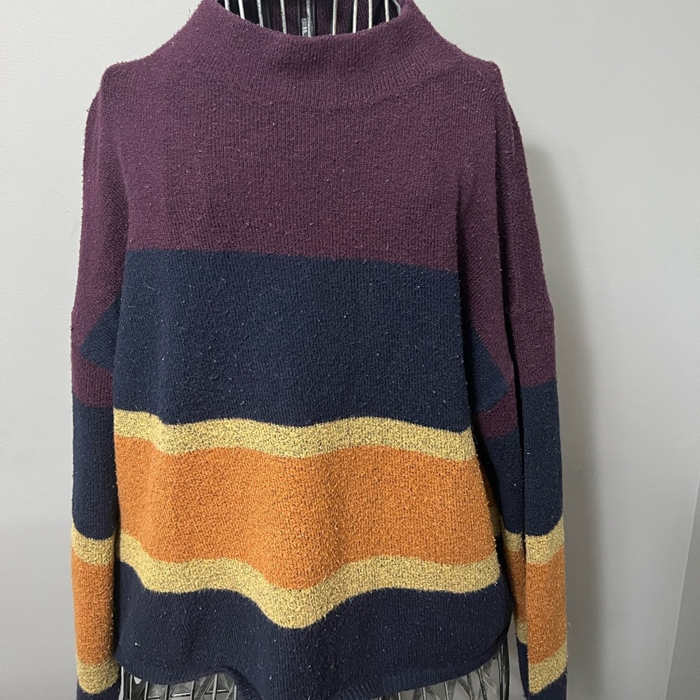 BKE Color Block Sweater